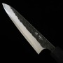 Japanese Petty knife - MASAKAGE - Koishi series - Super blue steel - Magnolia wood handle - Size : 15cm