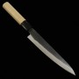 Japanese Petty knife - MIURA - Blue steel No.1 - Stainless crad - Kurouchi - Size : 15cm