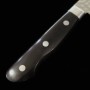 Japanese Santoku Knife - MIURA - Stainlass steel - 17layer Ddamascus - Hammered - Plywood Handle - size: 18cm