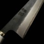 Japanese Chef knife Gyuto - HATSUKOKORO - Shinkiro series - Super blue steel - Deer antler handle - Size : 24cm