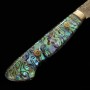 Japanese chef knife Gyuto - NIGARA - SG2 - Anmon Damascus Finish - Mother-of-Pearl Inlay handle - size: 21cm