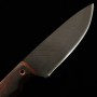 Capper's Petty ‐ B-1 Model - 80CrV2 - Natural Wood Handle - with Kydex Sheath - size: 9.5cm