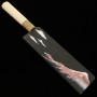 Magnetic Plastic knife sheath - for Sujihiki/Slicer knife - Sankahaku/Sudden Rain Below the Summit series - size: 270/300mm