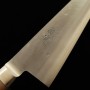 Japanese Chef knfe Kiritsuke - HADO - Ohryu series - Semi stainless SLD - Nashiji - Walnut wood handle - Size : 21cm