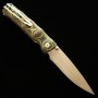 Japanese pocket knife - Mcusta - SPG2 - Shinra Maxima Emotion Shinari Series - MC-0203G ‐ size: 92mm
