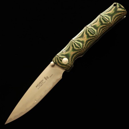 Japanese pocket knife - Mcusta - SPG2 - Shinra Maxima Emotion Shinari Series - MC-0203G ‐ size: 92mm