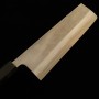 Japanese Nakiri Knife - HATSUKOKORO - SKD - Nashiji - Wenge wood handle - size: 16.5cm