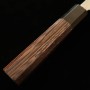 Japanese Nakiri Knife - HATSUKOKORO - SKD - Nashiji - Wenge wood handle - size: 16.5cm