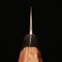 Japanese Nakiri Knife - HATSUKOKORO - SKD - Nashiji - Wenge wood handle - size: 16.5cm