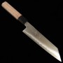 Japanese Kiritsuke Petty knife - KAGEKIYO - Stainless SG2 - Walnut wood handle - Size : 15cm