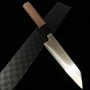 Japanese Kiritsuke Petty knife - KAGEKIYO - Stainless SG2 - Walnut wood handle - Size : 15cm