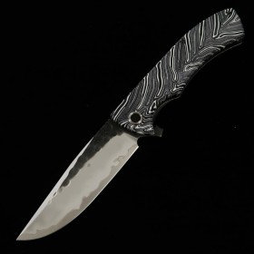 Japanese Folding knife - NIGARA - Stainless SG2 - G10 handle - Size : 9.8cm