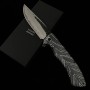 Japanese Folding knife - NIGARA - Stainless SG2 - G10 handle - Size : 9.8cm