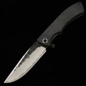 Japanese Folding knife - NIGARA - Stainless SG2 - Micarta handle - Size : 9.8cm