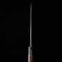 Japanese Petty knife - HATSUKOKORO - Blue carbon steel No.2 - Kumokage Damascus Finish - Wenge wood handle - size: 15cm