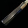 Japanese Sabaki Knife - SUISIN - MizuHonyaki - TogashiKenji - Blue carbon 2 - Ebony handle - size: 15cm
