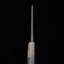 Japanese Sabaki Knife - SUISIN - MizuHonyaki - TogashiKenji - Blue carbon 2 - Ebony handle - size: 15cm