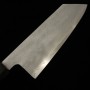 Japanese Bunka knife - MIURA - VG10 - Hammered - Walnut handle - size: 14cm