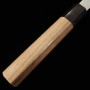 Japanese Bunka knife - MIURA - VG10 - Hammered - Walnut handle - size: 14cm