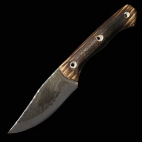Custom Knife - PROMETHEUS - Thor - Black Claw - wood handle - A