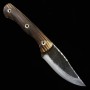 Custom Knife - PROMETHEUS - Thor - Black Claw - wood handle - A
