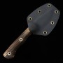 Custom Knife - PROMETHEUS - Thor - Black Claw - wood handle - A