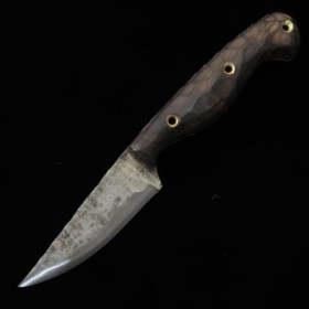 Custom Knife - PROMETHEUS - Thor - Black Claw - wood handle - B