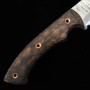 Custom Knife - PROMETHEUS - Thor - Black Claw - wood handle - D