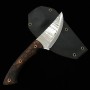Custom Knife - PROMETHEUS - Thor - Black Claw - wood handle - E