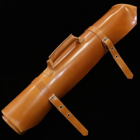 Leather Knife Roll - Long Lasteing Leather - 4 colors - 4P