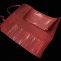 Leather Knife Roll - Long Lasteing Leather - 4 colors - 4P