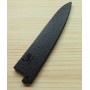 Wood Sheath (saya) for Chef Gyuto Knife - Black Color - for ZANMAI only - Sizes: 18 / 21 / 24/27cm