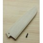 Wood Sheath (saya) for Santoku Knife - for ZANMAI only - Size: 18cm