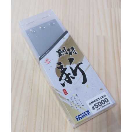 Whetstone Knife Sharpener - 5.000 Grit - NANIWA - for professionals - Gouken Arata Serie - Size: 210x70x15mm