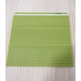 Plastic Professional Sushi Rolling Mat (Sudare) - Green Color - HASEGAWA Makisu