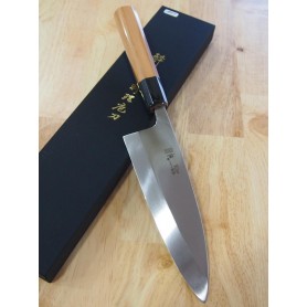 Japanese Deba Knife - SUISIN - Stainless Steel Honyaki Serie - Mirrored Finish - Sizes: 18 / 21cm
