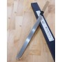 Japanese Sakimaru Takobiki Knife - MASAMOTO SOHONTEN - Hongasumi White Steel - Sizes: 33cm
