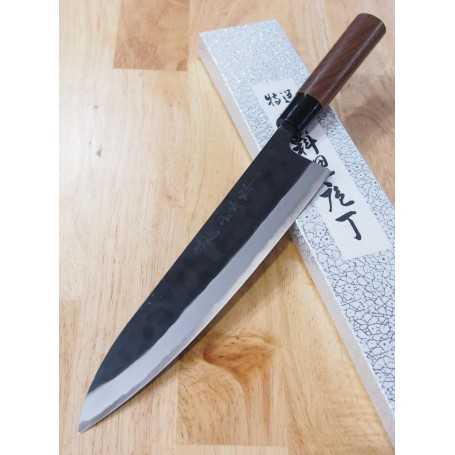 Japanese Chef Gyuto Knife - YAMAMOTO HAMONO - Blue Steel No.2 - Sizes: 21 / 24cm