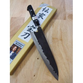 Japanese Chef Gyuto Knife - TERUYASU FUJIWARA - Denka - Size: 21cm