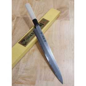 Japanese Yanagiba Knife - SAKAI TAKAYUKI - Uzushio Series - Damascus white Steel - Size:27cm